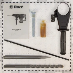 Перфоратор Bort BHD-1500-MAX flexmag.md