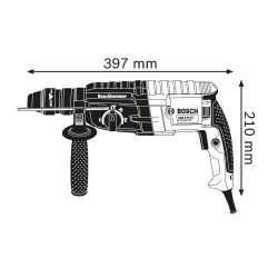Перфоратор Bosch GBH 2-24 DFR flexmag.md