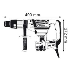 Ciocan rotopercutor Bosch GBH 5-40 D flexmag.md