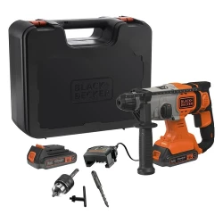 Аккумуляторный перфоратор Black+Decker BCD900E2K flexmag.md