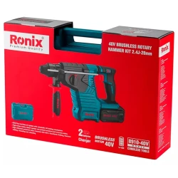 Ciocan rotopercutor cu acumulator Ronix 8910-40V flexmag.md
