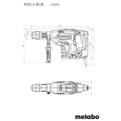Ciocan rotopercutor Metabo KHEV5-40 BL (600765500) flexmag.md
