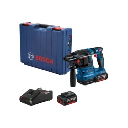 Ciocan rotopercutor pe acumulator Bosch GBH 185-LI (B0611924021) (2 acumulatori) flexmag.md