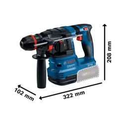 Ciocan rotopercutor pe acumulator Bosch GBH 18V-22 X (fara acumulator) flexmag.md