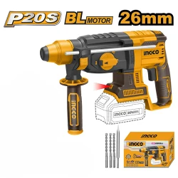 Ciocan rotopercutor pe acumulator Ingco CRHLI20228 flexmag.md