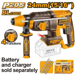 Ciocan rotopercutor pe acumulator Ingco CRHLI20248 (fara acumulator) flexmag.md