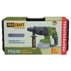 Ciocan rotopercutor pe acumulator Procraft PHA40 (fara acumulator) flexmag.md