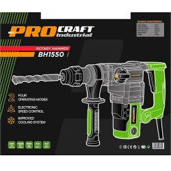 Ciocan rotopercutor Procraft BH 1550 Industrial flexmag.md