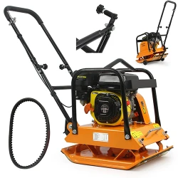 Compactor pe benzina pentru nisip si pietris MAR-POL MP-90 flexmag.md