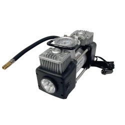 Автомобильный компрессор 2 цилиндра с ремкомплектом Demetra DM12V flexmag.md