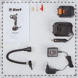 Compresor auto pe acumulator Bort BLK-250D-Li flexmag.md