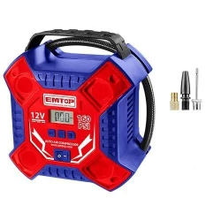 Автомобильный компрессор на аккумуляторе Emtop EAAC3502 flexmag.md