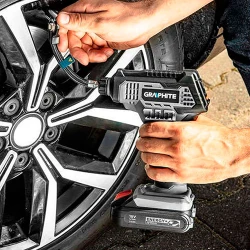Compresor auto pe acumulator Graphite 58G041 flexmag.md