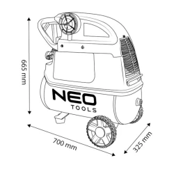 Compresor de aer Neo Tools12K024 flexmag.md
