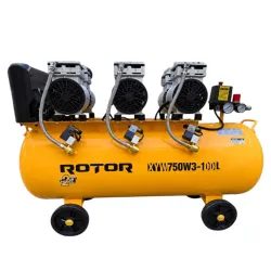Бесмасляный компрессор Rotor XYW750 W3-100L flexmag.md