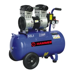 Компрессор без масла Hammer OF2550EU flexmag.md