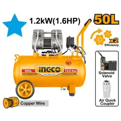 Безмасляный компрессор Ingco ACS112501 flexmag.md
