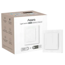 Comutator inteligent AQARA Light Switch H2, Alb flexmag.md