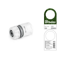 Conector de grădină Bradas WHITE LINE STANDART WL-2120 flexmag.md