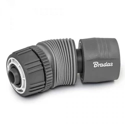 Conector de grădină cu unghi reglabil Bradas WHITE LINE SOFT STOP WL-S2142 flexmag.md