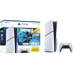 Consola de jocuri Sony PlayStation 5 Slim Disc Edition+Fortnite flexmag.md