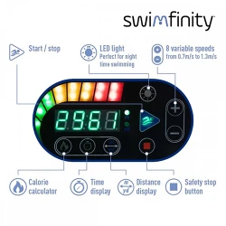 Contracurent pentru piscina Bestway Swimfinity 58517BW flexmag.md