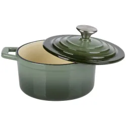 Cratita Alpina Cast Iron Verde flexmag.md