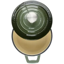 Cratita Alpina Cast Iron Verde flexmag.md