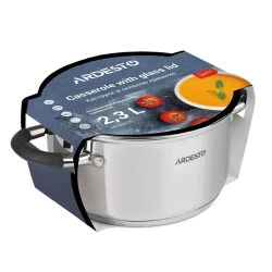 Cratita Ardesto AR1925CS, 2,3L, 18cm, Otel inoxidabil flexmag.md