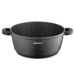 Кастрюля Ardesto AR2454GE Джемини Анцио черная flexmag.md