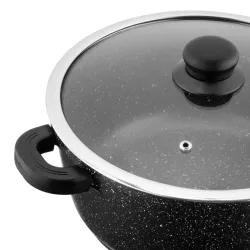 Кастрюля Ardesto AR2454GE Джемини Анцио черная flexmag.md