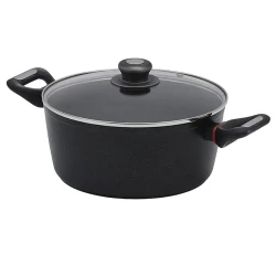 Кастрюля из коллекции Polaris PRO - 20C, 2,4 л, 20 см, черная flexmag.md