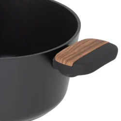 Cratita RESTO 93187, 2.6L, 20cm, Negru, Maro flexmag.md