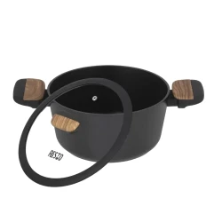 Cratita RESTO 93187, 2.6L, 20cm, Negru, Maro flexmag.md