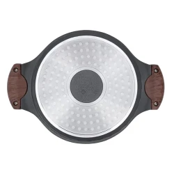 Кастрюля RESTO 93501, 2,6 л, 20 см, черная flexmag.md