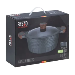 Cratita RESTO 93503, 4.6L, 24cm, Negru flexmag.md