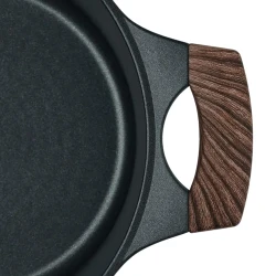 Кастрюля RESTO 93903, 4,2 л, 24 см, черная 226238 flexmag.md