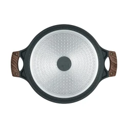 Кастрюля RESTO 93906, 4,1 л, 28 см, черная flexmag.md