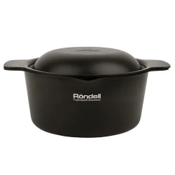 Cratita Rondell RDA-1439, 2,35L, 20cm, Negru flexmag.md