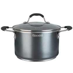 Cratita Rondell RDS-010, 3,9L, 20cm, Grey flexmag.md