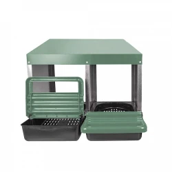 Cuibar pentru găini cu colector de ouă Demetra DH-02 flexmag.md