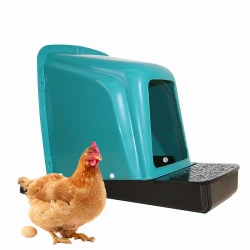 Cuibar pentru găini cu colector de ouă Demetra ECO, 10 buc, set avantajos flexmag.md