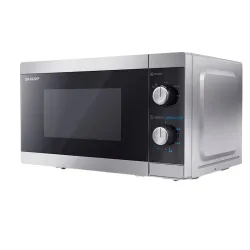 Cuptor cu microunde Sharp YC-MS01E-S Alb flexmag.md