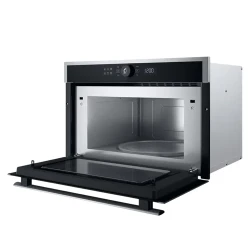 Cuptor cu microunde Whirlpool WMD44MX, Otel inoxidabil - Negru flexmag.md