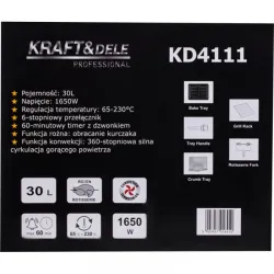 Cuptor electric de masa Kraft&Dele KD4111 flexmag.md
