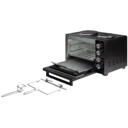 Электрическая духовка Gorenje OM30GBX черная flexmag.md