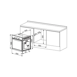 Cuptor electric incorporabil Franke FCO 82 H MB ( 116.0696.547 ) flexmag.md