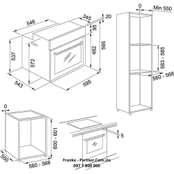 Cuptor electric incorporabil Franke FMY 98 P XS ( 116.0606.101 ) flexmag.md