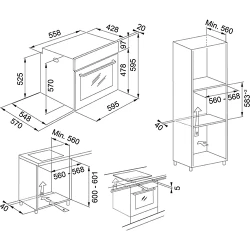 Духовка встраиваемая электрическая Franke FSM 86 H XS (116.0605.990) flexmag.md