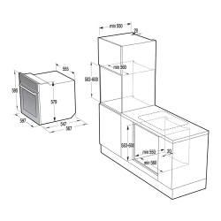 Духовка встроенная электрическая Gorenje BO 737 E36BG-2 flexmag.md